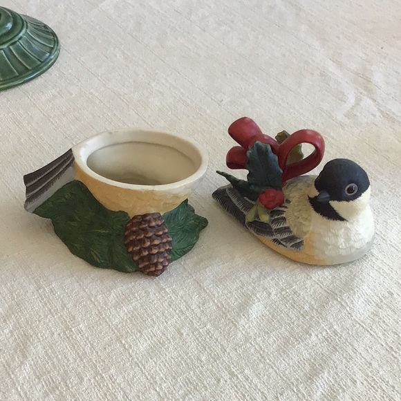 Winter Greetings Chickadee Sugar by Lenox. - Picture 5 of 8